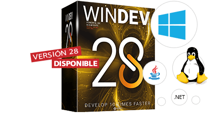 WINDEV: Cree aplicaciones Windows, .Net, Linux y Mac 10 veces más rápido
